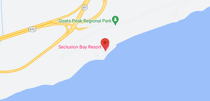 map of #205 3050 Seclusion Bay Road